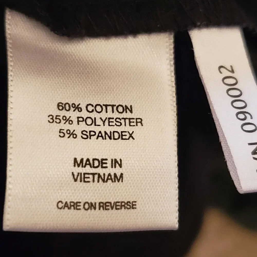 New York & Company black short sleeve button shirt - Picture 5 of 6